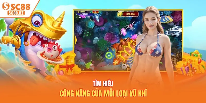 Tìm hiểu công năng của mỗi loại vũ khí